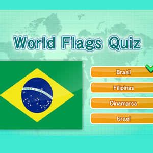 Quiz Geografia 4 - Bandeiras - Ensino Médio - 10 Perguntas 