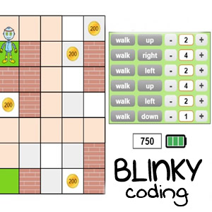AVENTURA DO BLINKY 2: Robótica e Programação em COQUINHOS