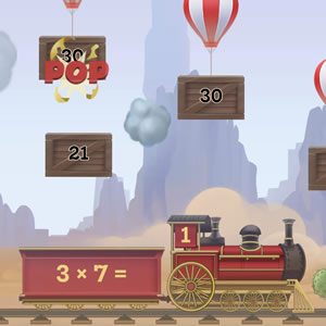 Jogos educativos para 3, 4, 5 anos: Jogo dos trens