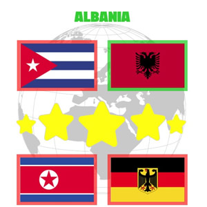 Trivia Bandeiras de países em COQUINHOS