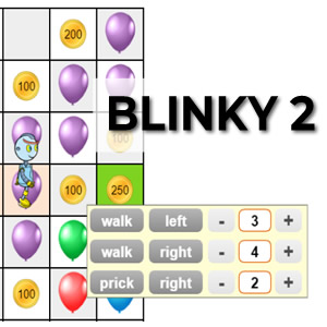 Jogos do Robô BLINKY em COQUINHOS