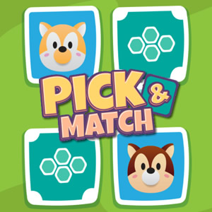 PICK & MATCH: Jogo de Memória para Crianças em COQUINHOS
