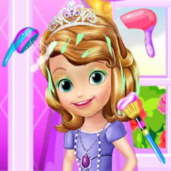 Pintar princesa Sofia - Jogos para Meninas