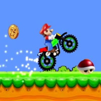 Super Mario Halloween Wheelie - Click Jogos