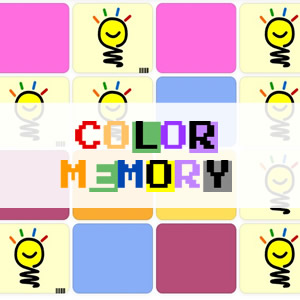 Jogo da memória das cores