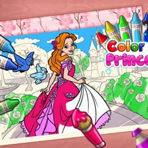 Jogos de Princesas Para Pintar