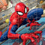 Jogo Quebra-Cabeça Homem Aranha com 150 Peças - Novo Papel – Bazar