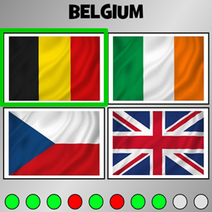 Bandeiras da Europa 2013 Quiz